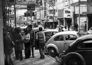 Rua Augusta em 1970