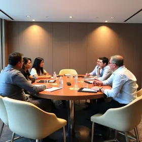 Caiado se reúne com investidores da Faria Lima
