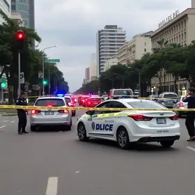 tiroteio na Avenida Faria Lima