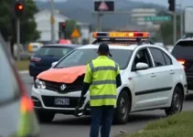 motorista fica gravemente ferido na Faria Lima