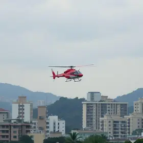 barulho de helicópteros