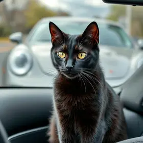 Gato Preto réu por batida
