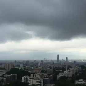 frente fria em São Paulo