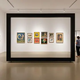 exposição na Casa Bola