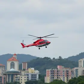operação de helicópteros