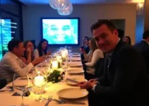 jantar de Flávio com empresários de São Paulo