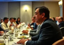 Flávio Bolsonaro Jantar Empresários Faria Lima