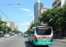 corredor de ônibus