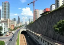 túnel na Faria Lima