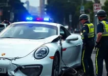 acidente Porsche viatura SP