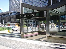 Estação Consolação do Metrô - Linha 4 Amarela