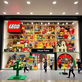 maior loja da Lego na América Latina