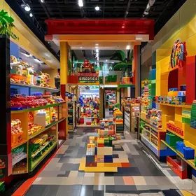 maior loja da LEGO na América Latina