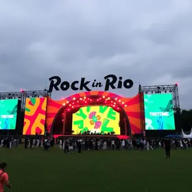 ativação TIM Rock in Rio